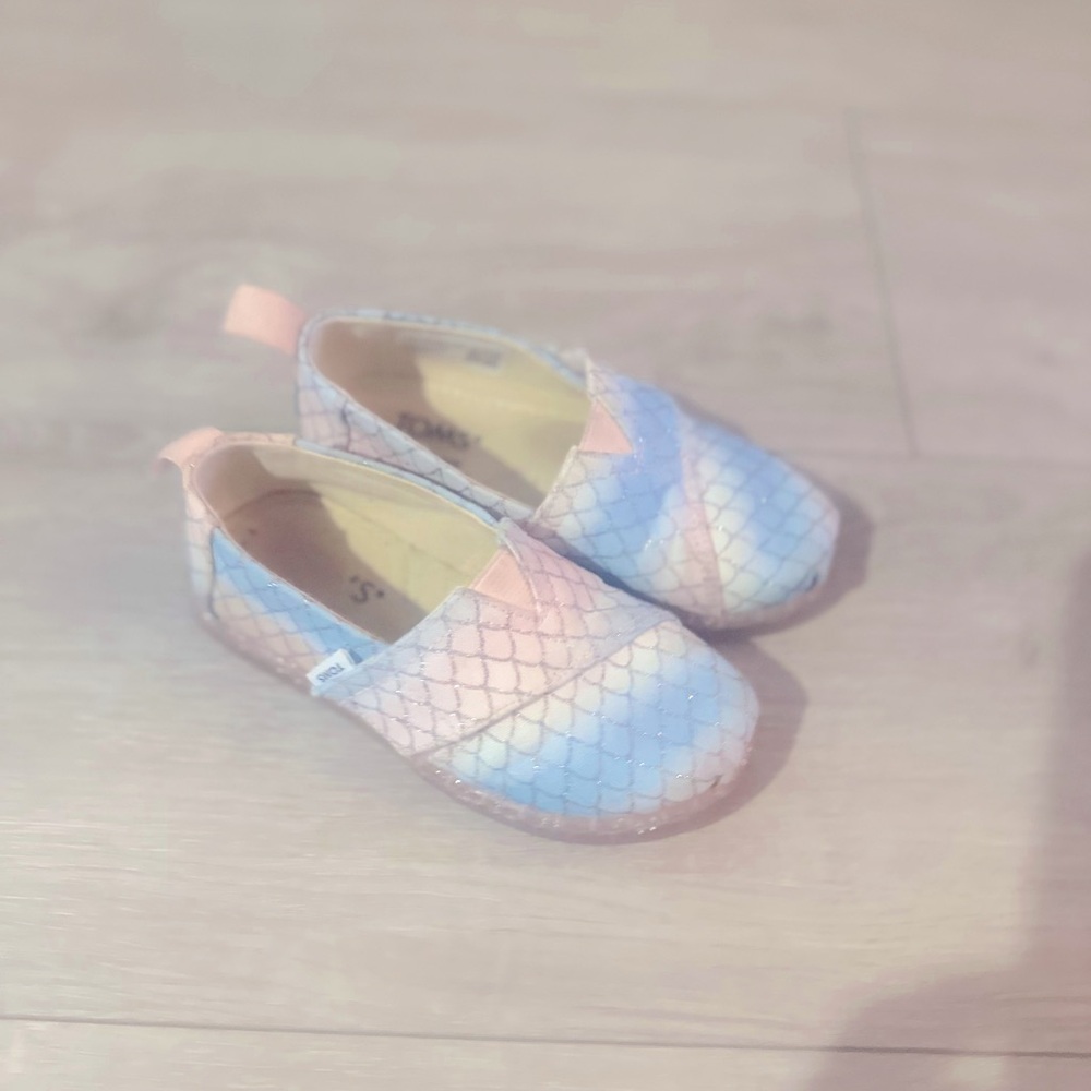 Toms Toddler Girl Mermaid Shoes